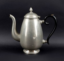 9133095 Cafetière Étain Corps Manche en Bois