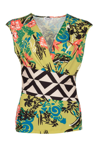 Eroke blouse femme vert chic - ,
