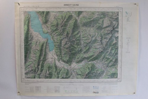 Ancienne carte ign annecy - ign,