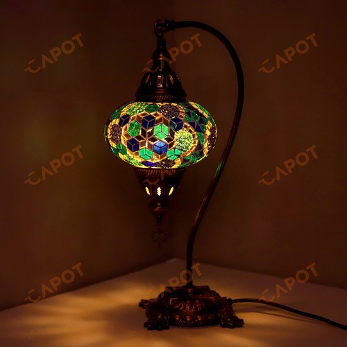Lampe table mosaïque - de,