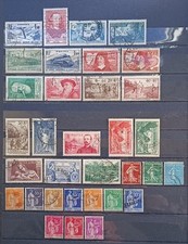 FRANCE 1937. Année complète (sauf Pexip) Oblitéré. T.B. (34 timbres)