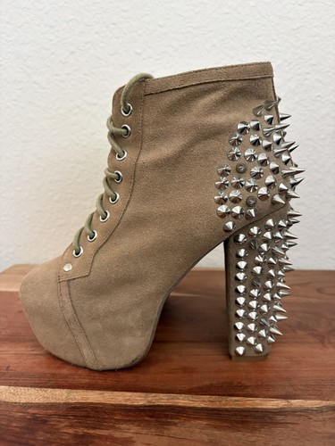 Jeffrey campbell tan - campbell, suede