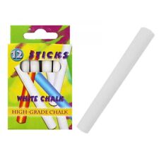 12 Craies 8 cm Blanc Blanches