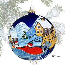 Boule Noël Verre soufflé