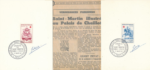 France croix rouge 1960 - croix,