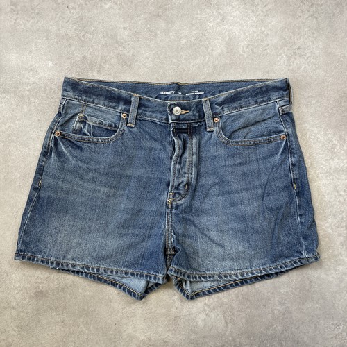Ancien short jean bleu - ancien,