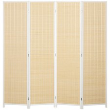 HOMCOM Paravent 180x1.7x180cm