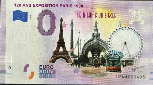 Billet euro 120 - billet, ans