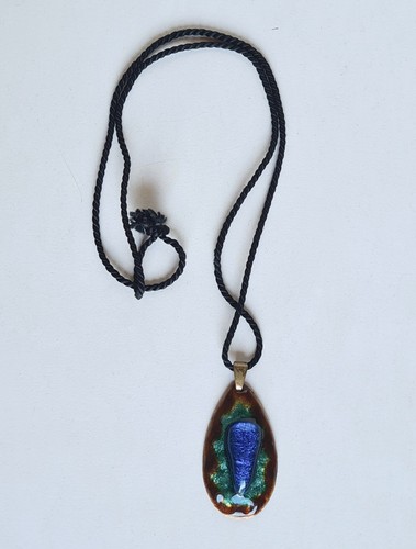 Pendentif émaux sur cuivre - émaux,