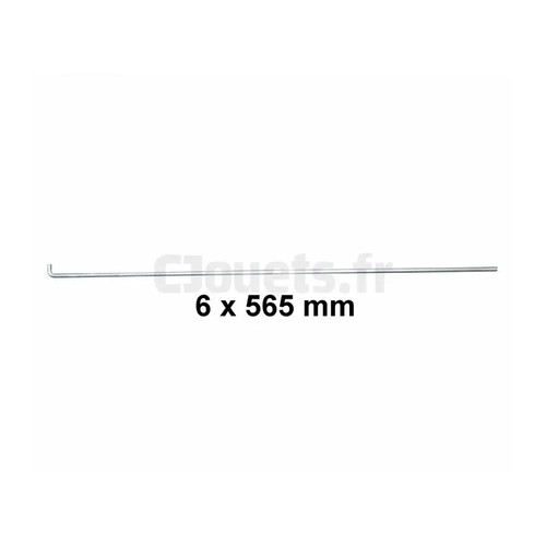 Barre acier 565 mm pour - 565,