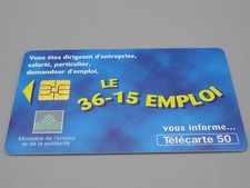 Télécarte le 36 - 50,