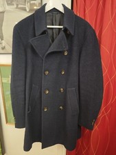 Tombolini 800€ Men's Peacoat Size EU 52 ( L ) Made in Italy 