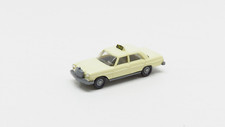 WIKING VOITURE MERCEDES 200 TAXI CREME - ECHELLE H0 1/87