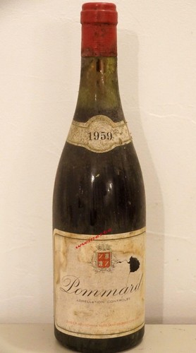 Vin bourgogne pommard - vin, 1959