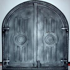 Porte de four porte de poêle à bois porte de four fonte fonte fumoir COULEURS...