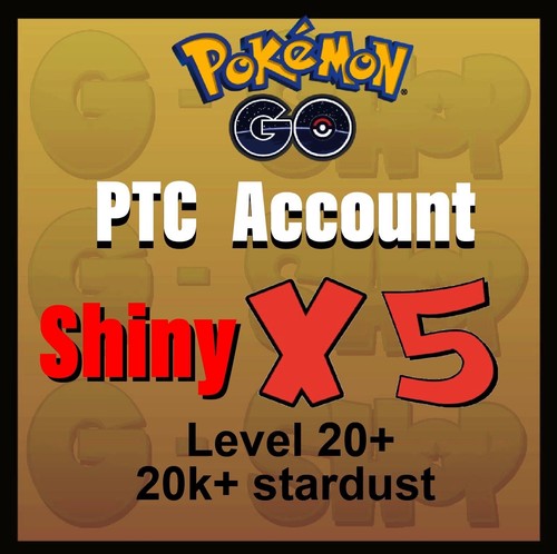 Pokémon🔄PTC🔄Go🌟Shiny