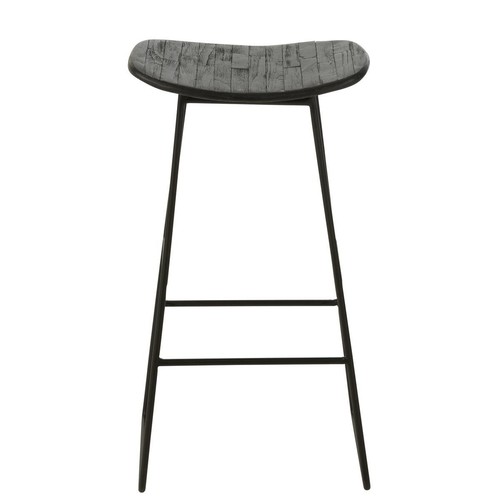 Tabouret bar bois teck - en, "teck"