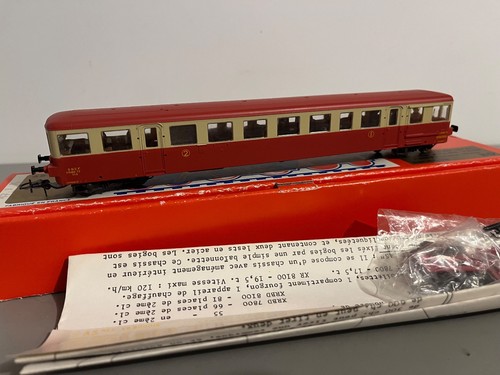 Remorque autorail sncf - ho,