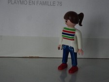 PLAYMOBIL vintage city life femme  maison traditionnelle 4145 de 2006 / 3207