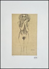 Gustav Klimt Féminin Nu 70 X