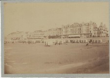 Originale Photo 19ème - BELGIQUE - Blankenberge - La plage 1