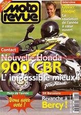 MOTO REVUE 3207 Olivier JACQUE HONDA CBR 900 RR Fireblade KAWASAKI 750 Zephyr