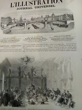 L'illustration n°1505 30 déc 1871 Inde exécution chemin de fer ligurie imprimeri