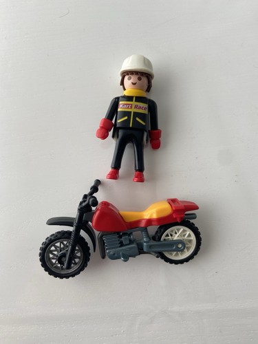 Playmobil pilote moto - playmobil,