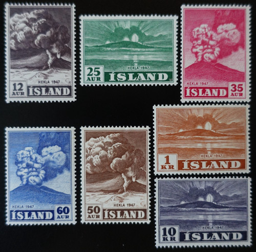 Timbres islande erruption - d',