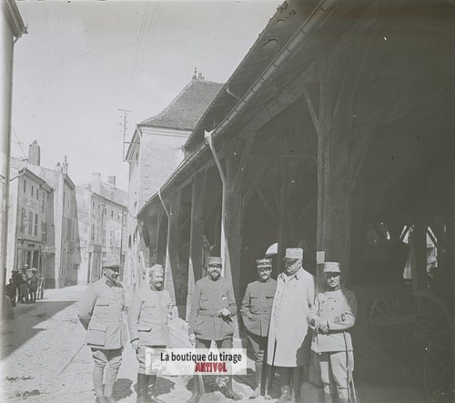 Officiers village guerre - officiers,,
