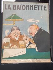 Q425-Guerre de 14/18 N°  17 février 1916 La Baïonnette couv de Marco de Gastyne