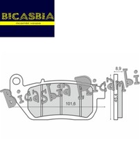 18722 - Plaquettes de Frein Avant Harley Davidson XL 1200 V Sportster Seventy-Tw