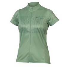 Maillot À Manches Courtes Hummvee Ray S/S Jersey Femme Vert Endura Cyclisme