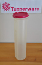 ?TUPPERWARE Boite Spaghetti Avec Doseur Couvercle Rose Rouge Hauteur 28 Cm