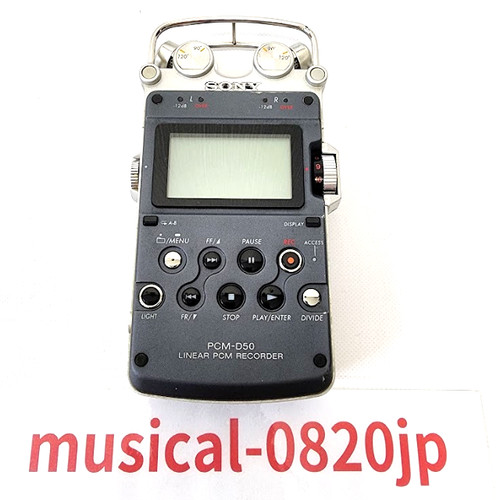 Sony pcm d50 linear - pcm-d50,