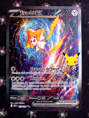 Cartes pokemon série 30e - cartes,