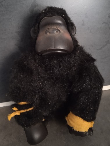 Vintage jouet peluche gorille - vintage:,