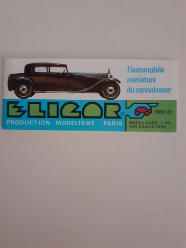 Catalogue depliant eligor - /,