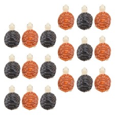  22 Pcs Déco Aquarium Accessoires Pour De Tortues Mini Figurines Statue