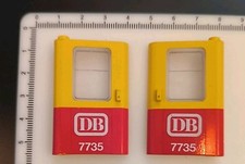 Lego® train 12V chemin de fer 7735 portes DB JAUNE / ROUGE GAUCHE/DROITE 