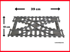 Rail double crossover switch - double,