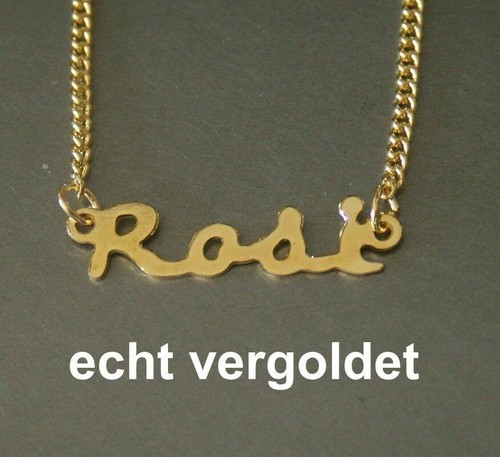 Collier prénom rosi or - collier, en