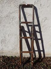 ancienne échelle de bateau en cuivre objet de marine nautisme déco industrielle