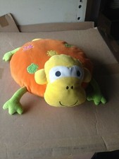 peluche singe éveil premier âge, tapis de sol ou coussin ...
