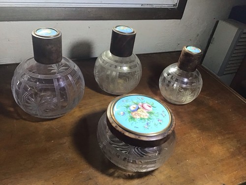 Garniture toilettes cristal - garniture,