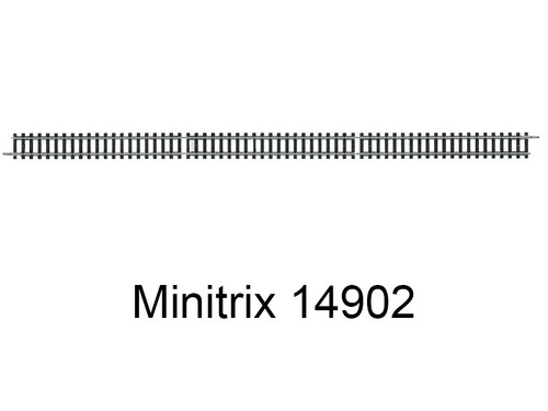 Trix coupon rail droit - trix,