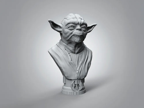 Maître yoda buste star - maître,