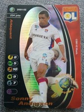 Sonny Anderson Football Champions 2001/2002 Wizards FOIL Lyon