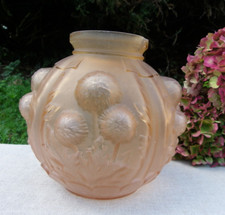 VASE BOULE ART DÉCO EN VERRE