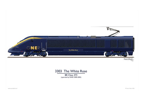 Class 373 3303 - class, (eurostar)